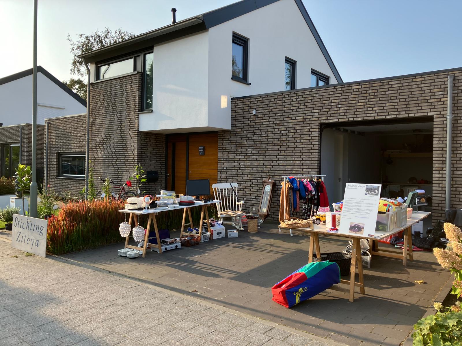Weer een geslaagde garagesale